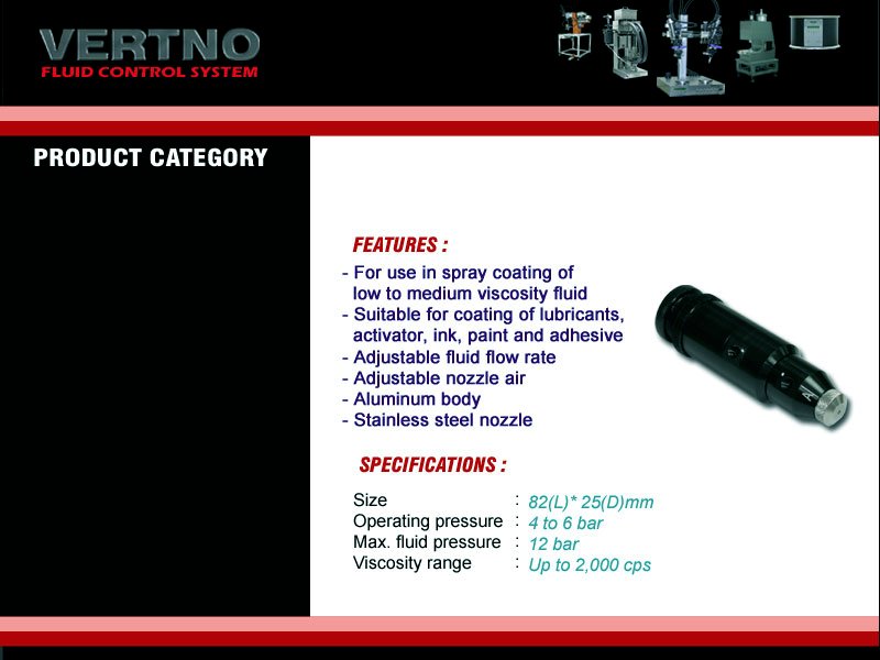 Spray valve-V0150