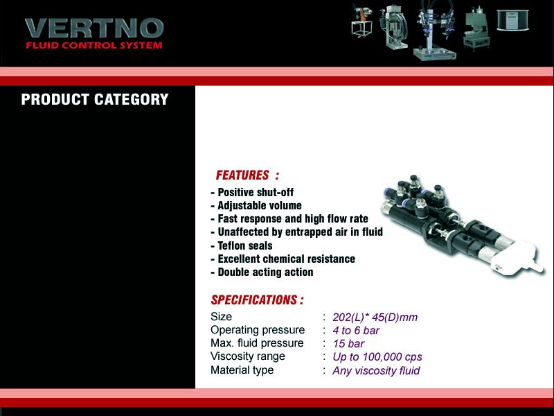 Adjustable 2 component niddle valve-V0181